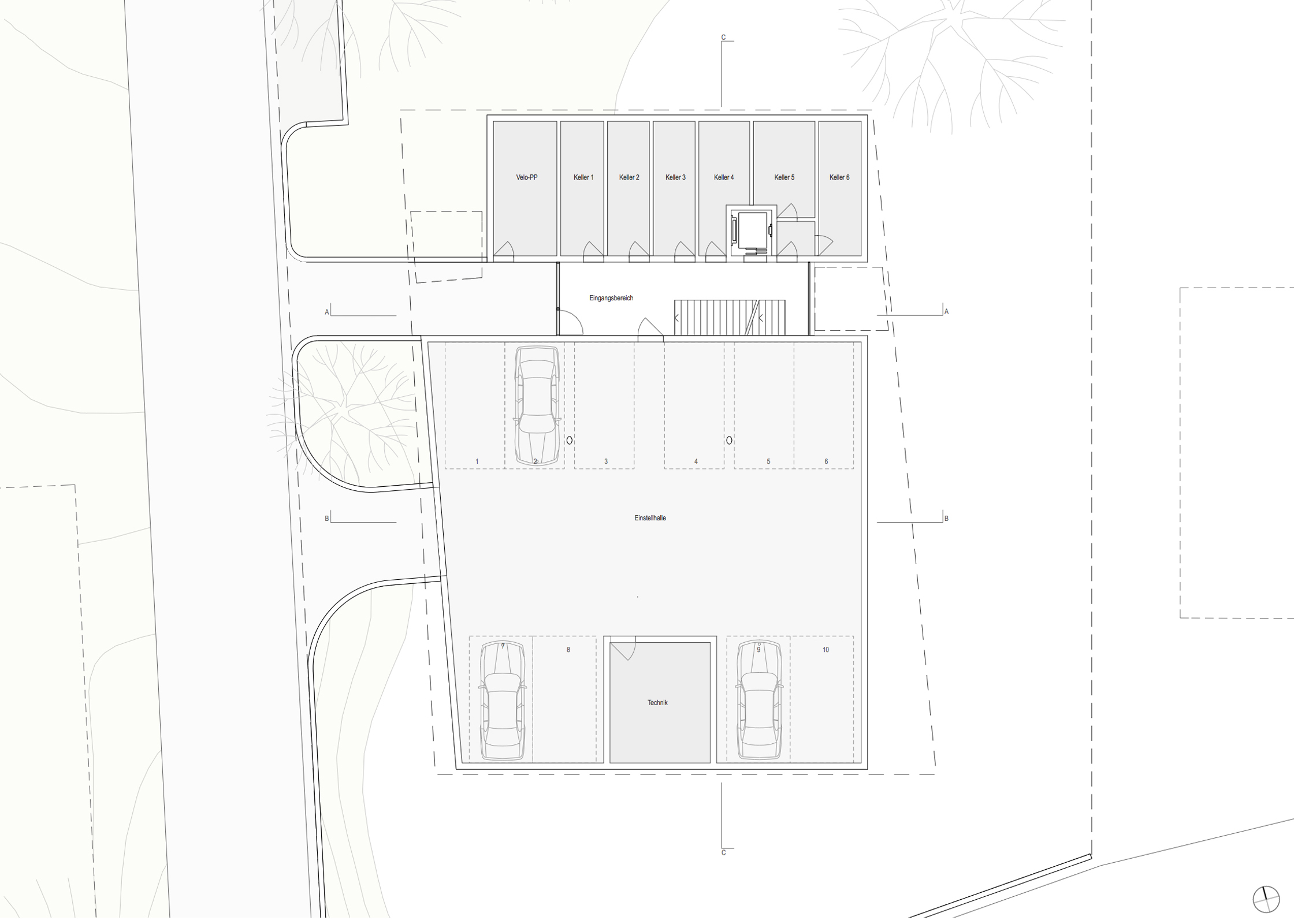 Mehrfamilienhaus Mühlerain Meilen, Eggenspieler Architekten AG