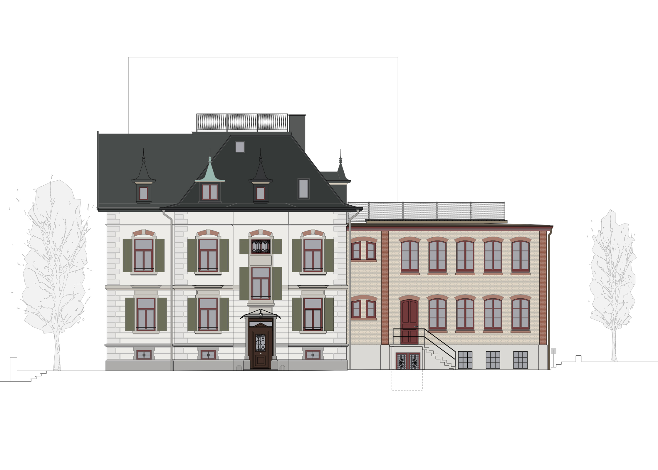 Villa Staub, Zug, Eggenspieler Architekten AG